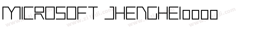 Microsoft JhengHei字体转换